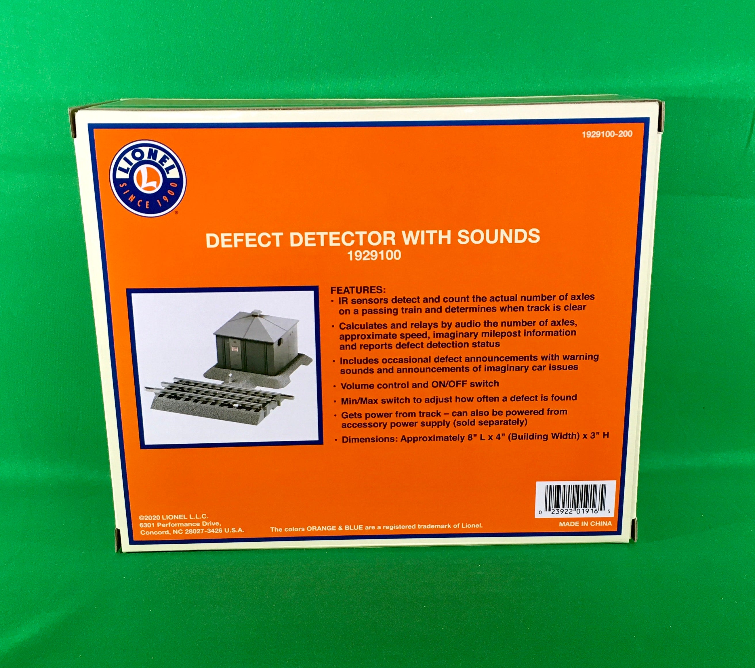 Lionel 1929100 - Defect Detector w/ Sounds