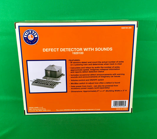 Lionel 1929100 - Defect Detector w/ Sounds - MrMuffin'sTrains