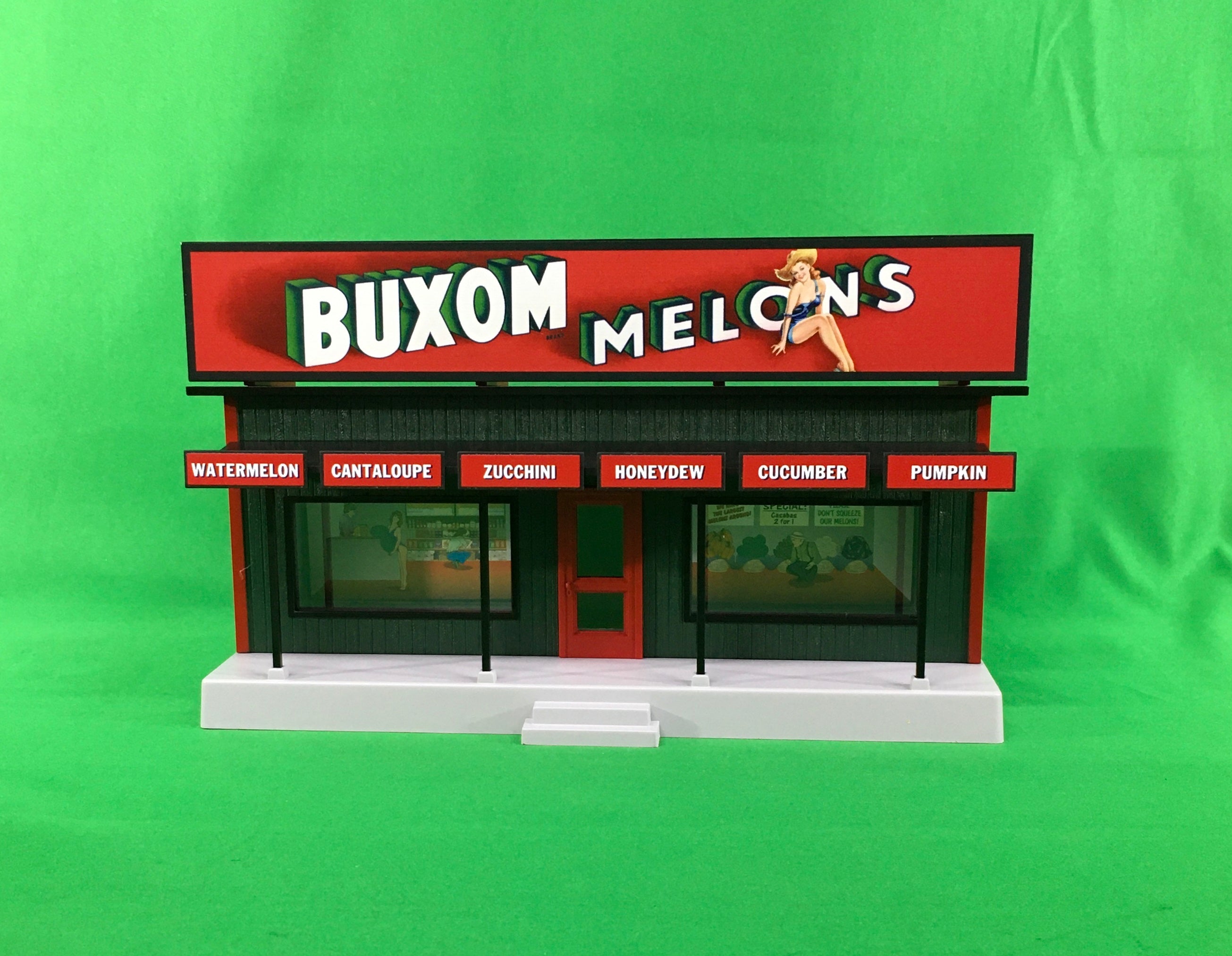 MTH 30-90628 - Road Side Stand "Buxum Melons"