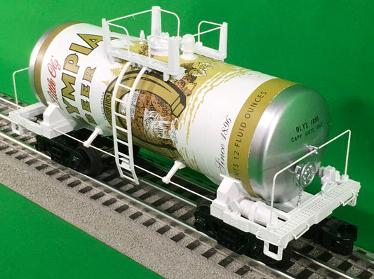 Atlas O 3004848 - Pabst Brewing Company - 8,000 Gallon Tank Car "Olympia" (“Little Oly”) - MrMuffin'sTrains