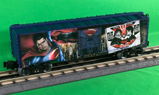 Lionel 6-83780 - DC Comics - Man of Steel Box Car "Batman vs Superman" - MrMuffin'sTrains