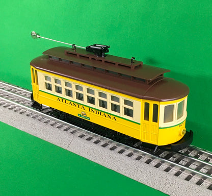 MTH 30-5202 - Bump-n-Go Trolley "Atlanta, IN" - Custom Run for MrMuffin'sTrains - MrMuffin'sTrains