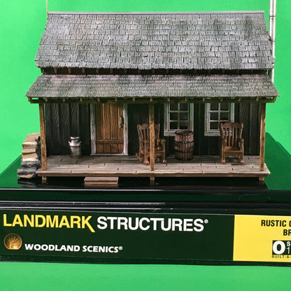 Woodland Scenics BR5869 - Rustic Cabin - MrMuffin'sTrains