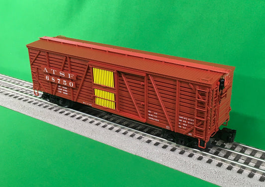 Lionel 2226870 - Vision Line Stock Car "Santa Fe" (3-Car) - MrMuffin'sTrains