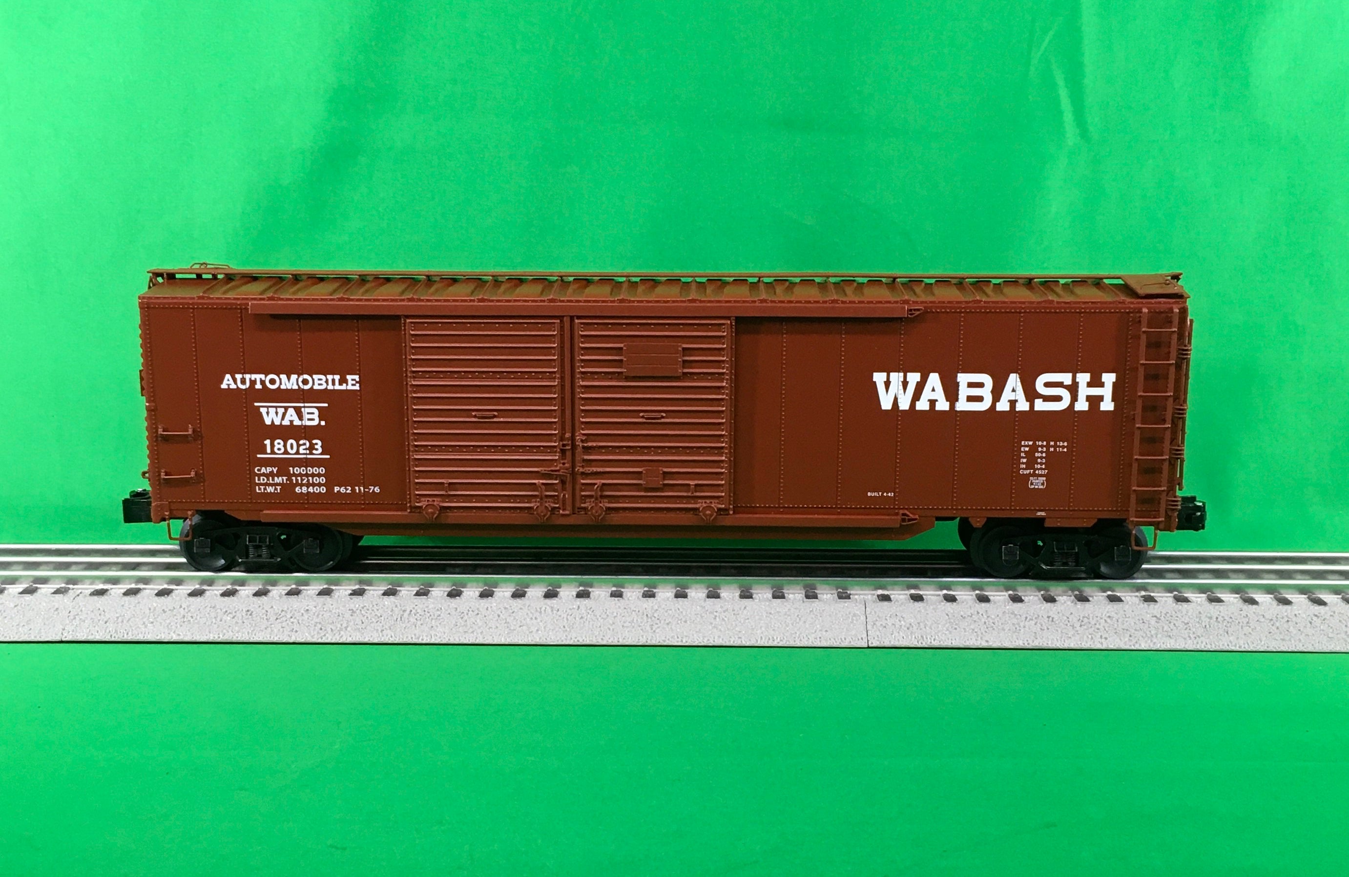 Lionel 2226680 - End Door Boxcar "Wabash" #18023