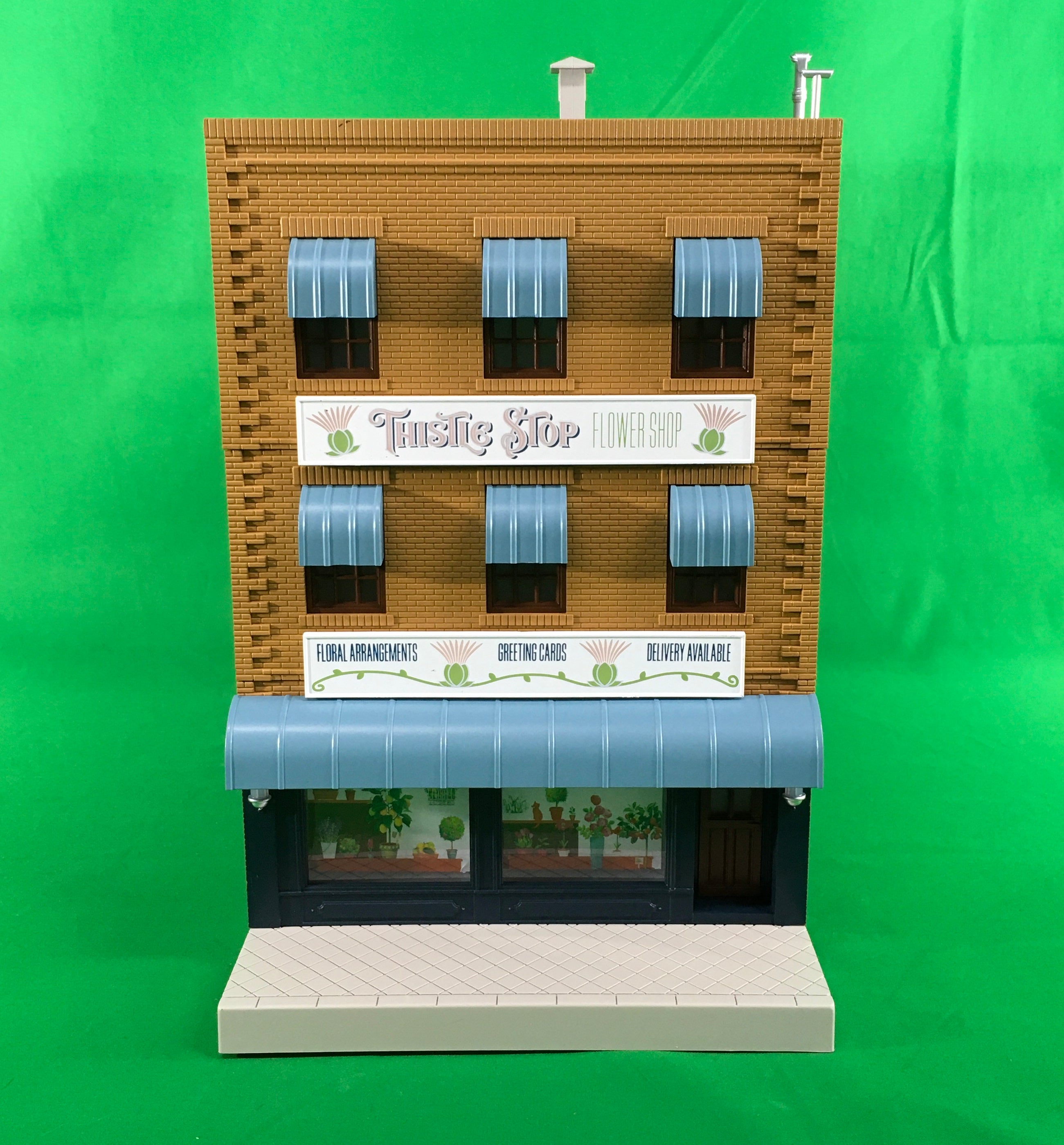 Lionel 2229110 - 3-Story Building "Thistle Stop Flower Shop"