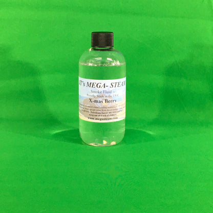 JT's Mega-Steam Smoke Fluid - Christmas Scents - 8 Oz Refill Bottle - MrMuffin'sTrains