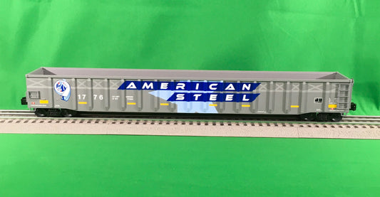 Lionel 2126310 - 65' Mill Gondolas "American Steel" #1776
