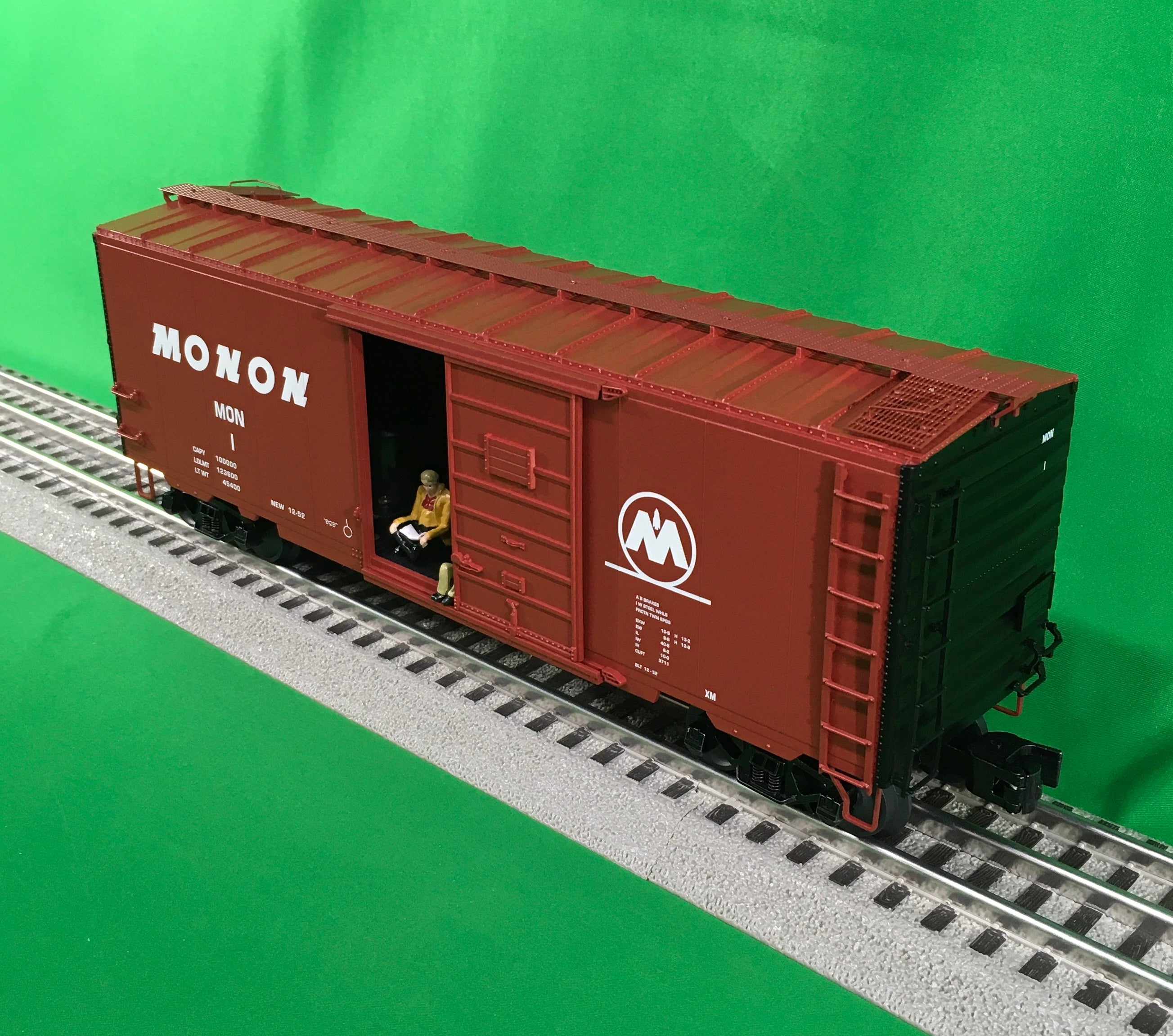 Lionel 2326760 - Hobo Sounds Boxcar "Monon" #Mon 1 - Custom Run for MrMuffin'sTrains
