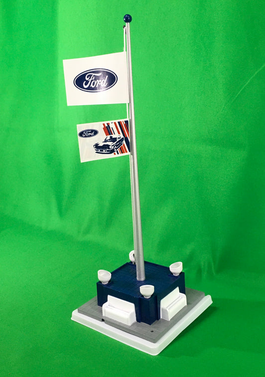 Lionel 2129350 - Flagpole "Ford" - MrMuffin'sTrains