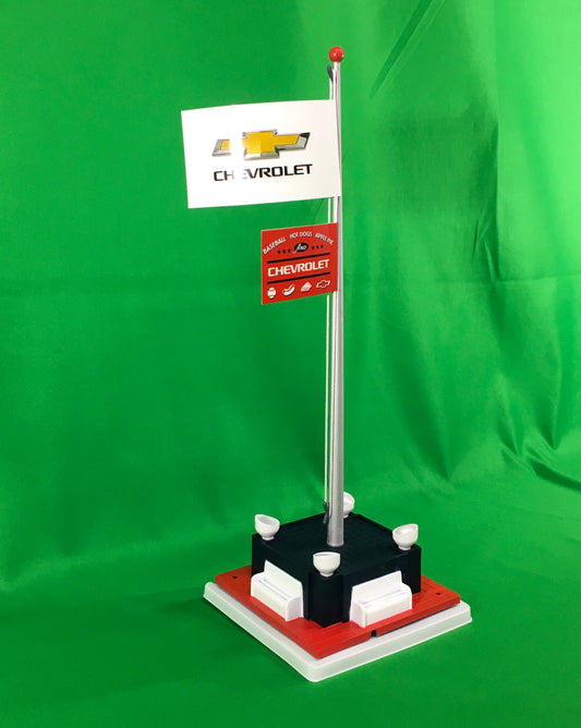 Lionel 2129340 - Flagpole "Chevy" - MrMuffin'sTrains
