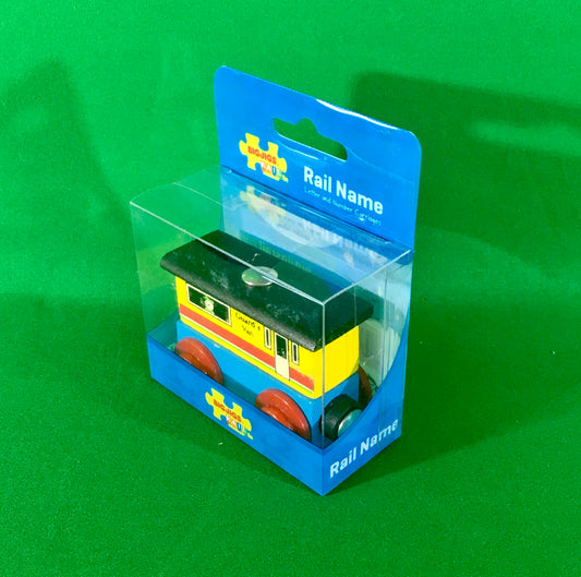 BigJigs BR128 - Rail Name Guards Van - MrMuffin'sTrains