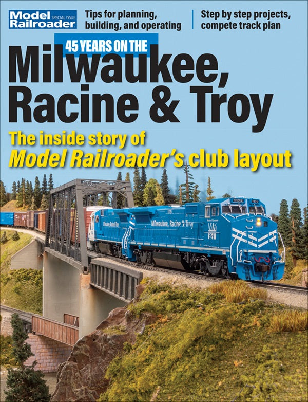 Model Railroader - Magazine - 45 Years of the Milwaukee, Racing & Troy - Winter 2021