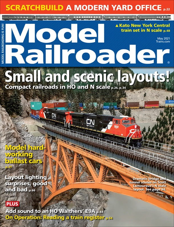 Model Railroader - Magazine - Vol. 88 - Issue 05 - May 2021