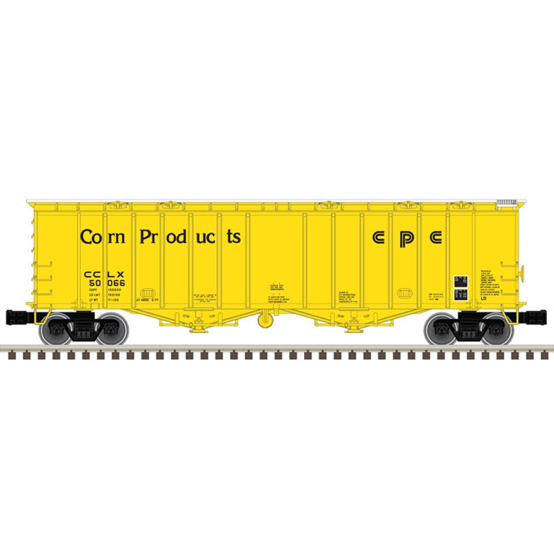 Atlas O 3001086 - Premier - 50’ Airslide Covered Hopper "Corn Products"