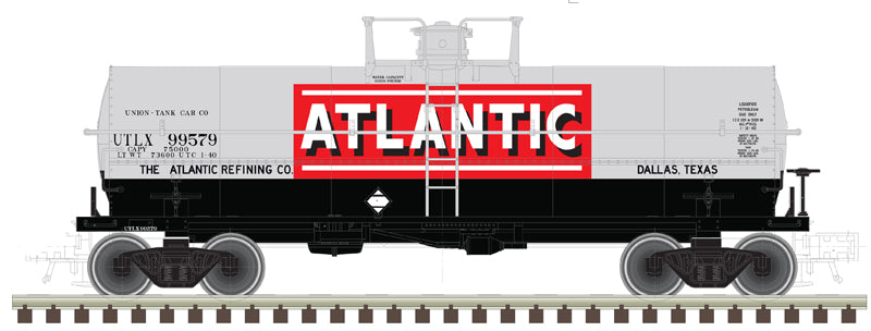 Atlas O 3006520 - 11,000 Gallon Tank Car "Atlantic Refining" (UTLX) 2-Rail