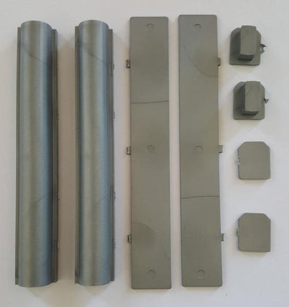 Korber Models #D805 - O Scale - Roll-Up Door (2-Pack) - MrMuffin'sTrains