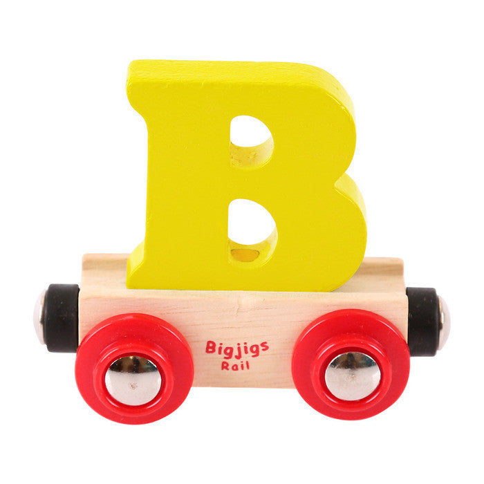 BigJigs BR102 - Rail Name Letter B (Colors Vary)