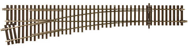 Atlas O 7024 - #5 Left Hand Turnout (2 Rail)